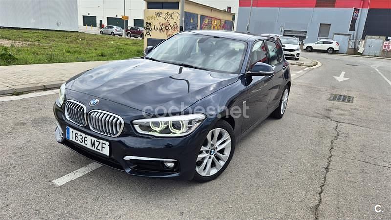 Azul Usado 2017 BMW 118 Utilitario | 17.990 € (Precio justo) - Imagen 1/4