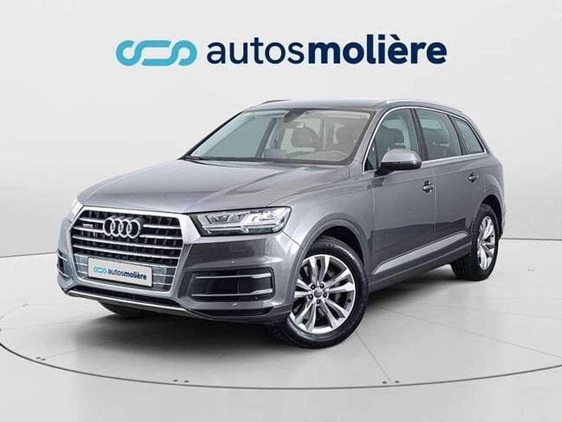 Usado Audi Q7 Design 218 CV (160 kW) 2017 Gris SUV