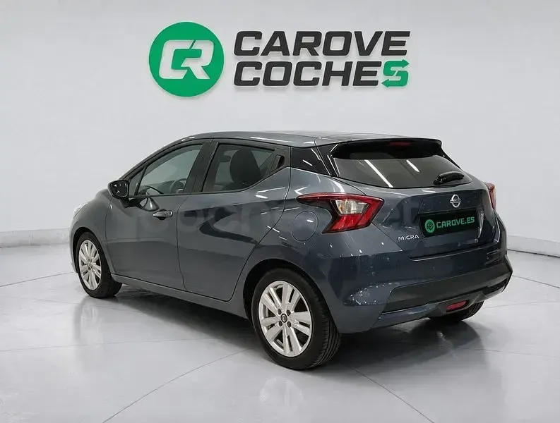 Usado Nissan Micra Acenta 100 CV (73 kW) 2019 Gris / plata Utilitario