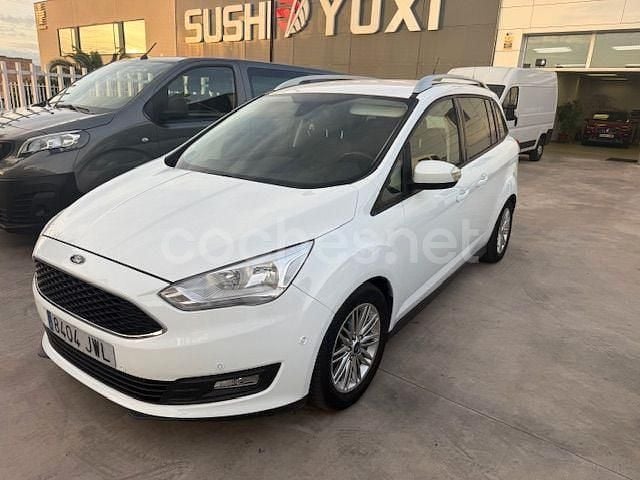Blanco Usado 2017 Ford Grand C-Max Trend Monovolumen | 13.490 € (Precio justo) - Imagen 1/4