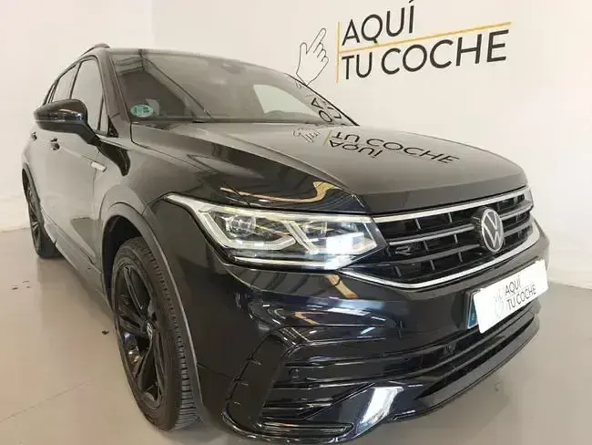 Usado VW Tiguan Allspace R-line 150 CV (110 kW) 2023 Negro SUV