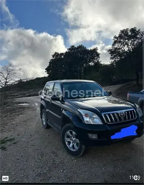 Używany Toyota Land Cruiser 163 KM (119 kW) 2005 Czarny SUV