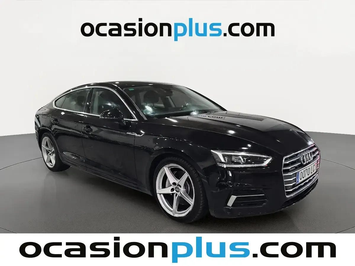 Usado Audi A5 Sport 190 CV (139 kW) 2019 Negro Coupe