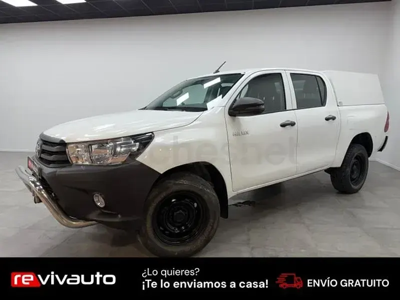 Usado Toyota HiLux 150 CV (110 kW) 2020 Blanco Pickup/Camioneta