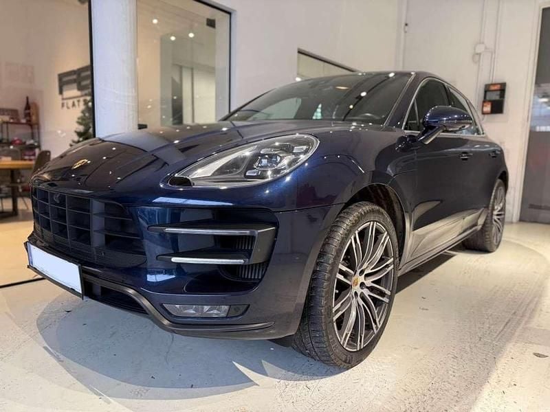 Usado Porsche Macan Turbo Performance Package 441 CV (324 kW) 2018 Azul SUV