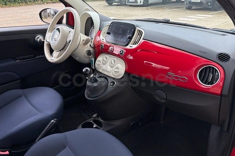 Usado Fiat 500 70 CV (51 kW) 2021 Rojo Berlina