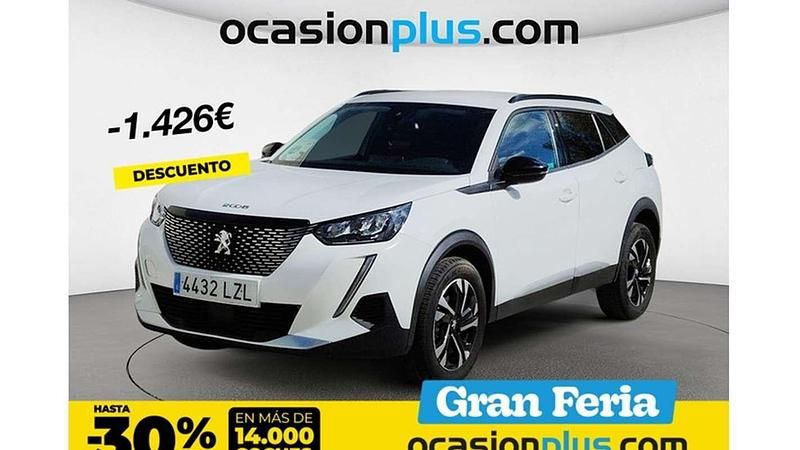 Blanco Usado 2022 Peugeot 2008 Allure SUV | 14.264 € (Precio justo) - Imagen 1/4