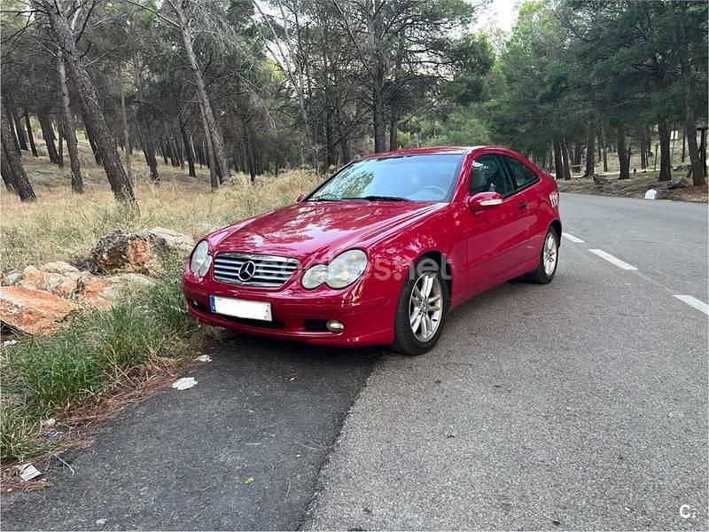 Rojo Usado 2003 Mercedes C180 Berlina | 4300 € (Precio justo) - Imagen 1/4