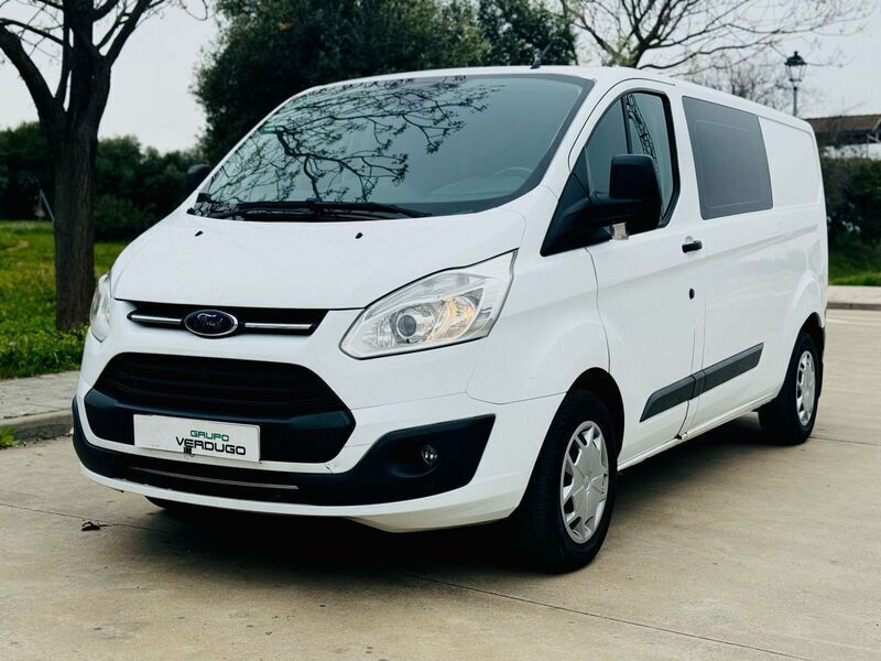 Blanco Usado 2017 Ford Transit Custom Trend Familiar | 17.900 € - Imagen 1/4
