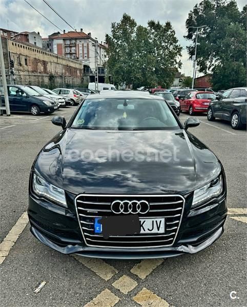 Negro Usado 2014 Audi A7 Sportback S-Line Utilitario | 26.300 € (Buen precio) - Imagen 1/4