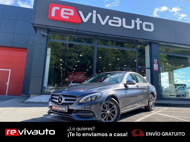 Gris Usado 2015 Mercedes C220 Avantgarde Berlina | 19.990 € (Precio justo) - Imagen 1/4