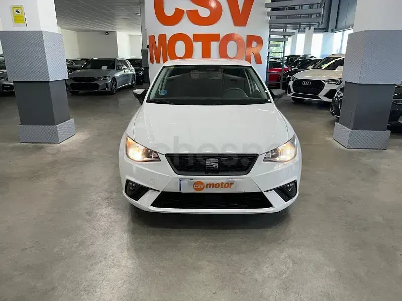 Usado Seat Ibiza Reference 90 CV (66 kW) 2019 Blanco Utilitario