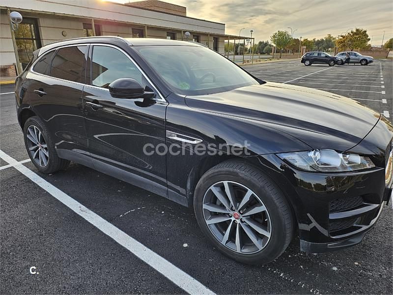 Negro Usado 2017 Jaguar F-Pace Prestige SUV | 35.000 € (Caro) - Imagen 1/4