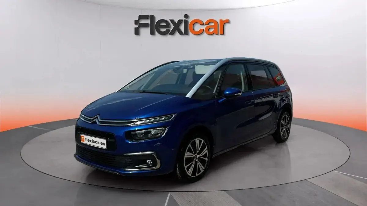 Usado Citroën Grand C4 Picasso Feel 120 CV (88 kW) 2018 Azul Monovolumen
