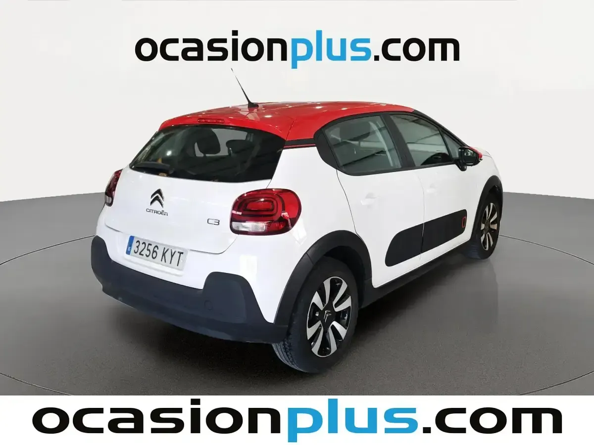 Usado Citroën C3 Feel 110 CV (80 kW) 2019 Blanco Utilitario