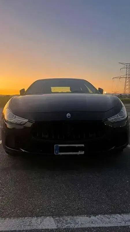Usado Maserati Ghibli 275 CV (202 kW) 2017 Negro Berlina