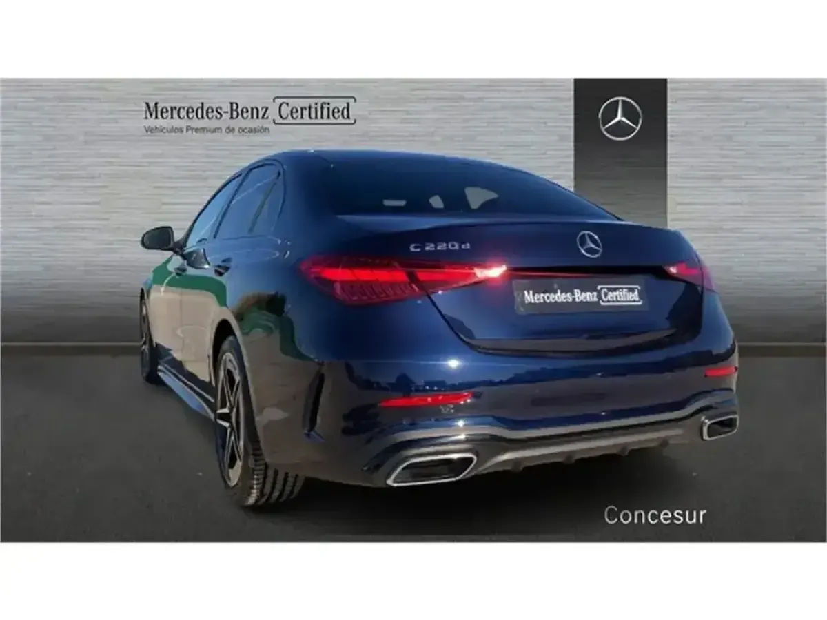 Usado Mercedes C220 197 CV (144 kW) 2025 Azul Berlina