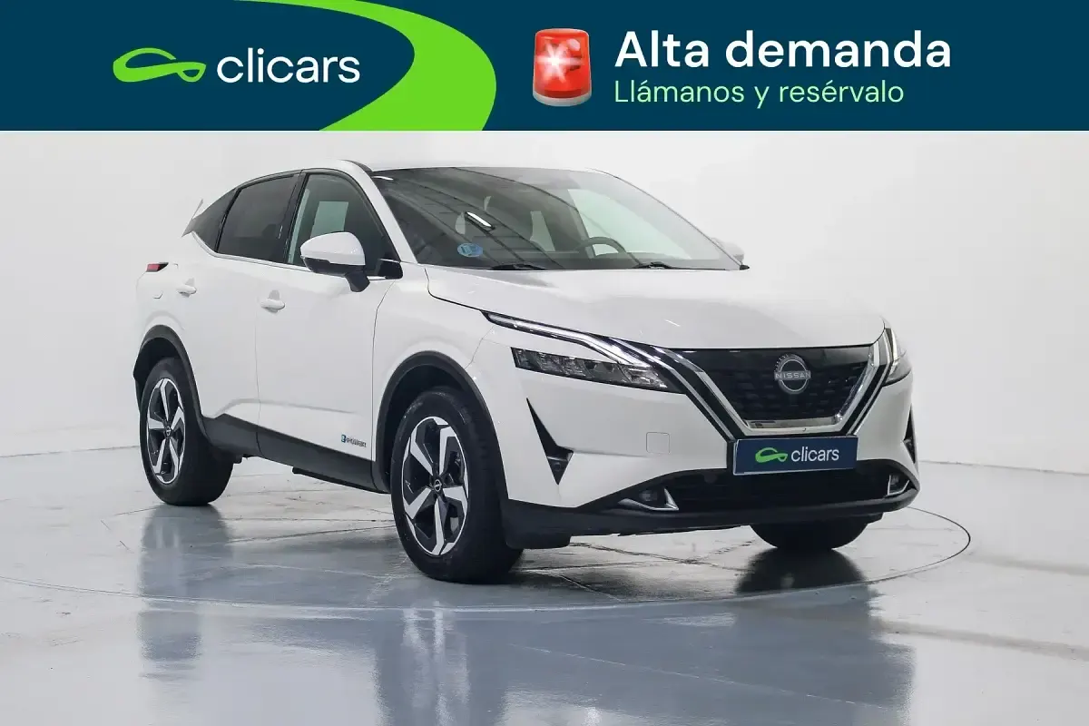 Brugt Nissan Qashqai N-Connecta 154 HK (113 kW) 2023 Hvid SUV