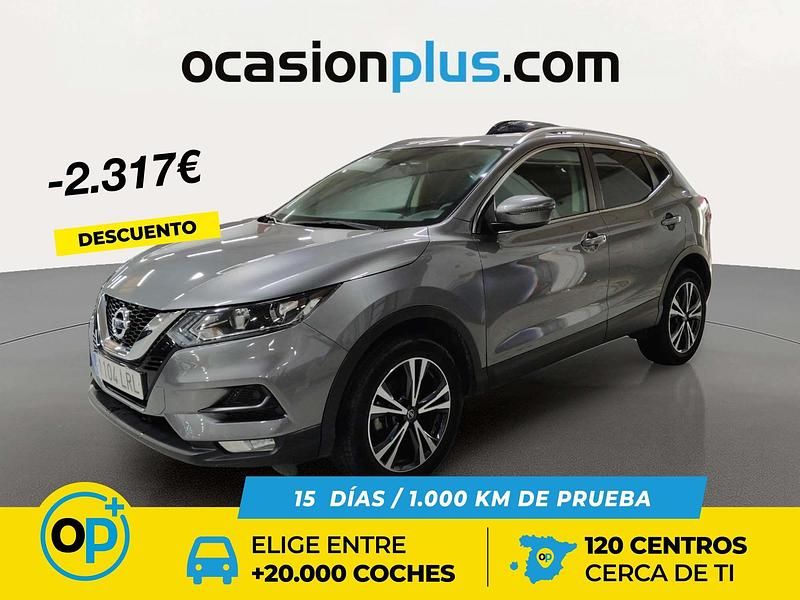 Gris / plata Usado 2021 Nissan Qashqai Style Edition SUV | 19.990 € (Precio justo) - Imagen 1/4