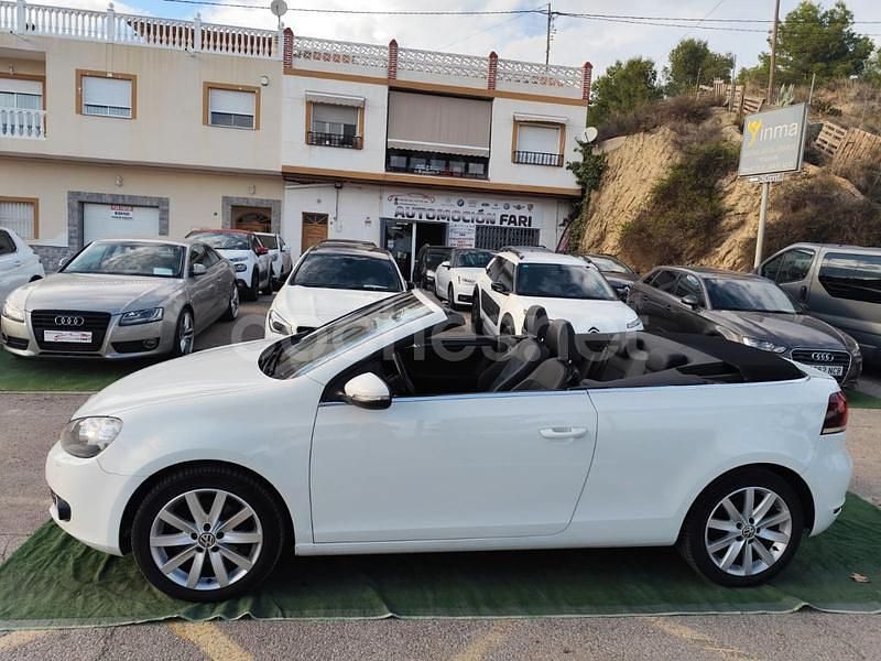 Blanco Usado 2011 VW Golf Cabriolet Descapotable | 7500 € (Precio justo) - Imagen 1/4