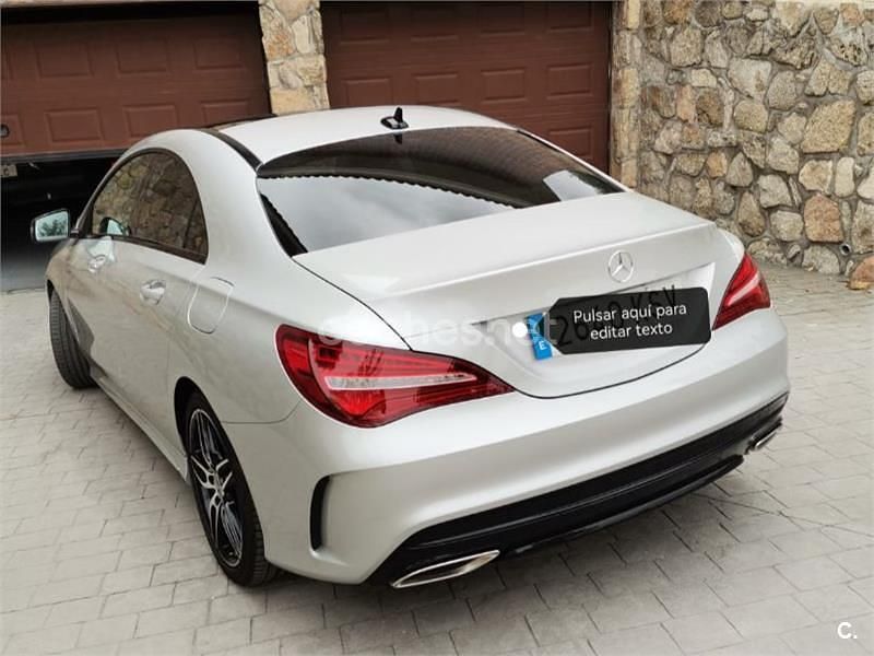 Usado Mercedes CLA200 156 CV (114 kW) 2019 Gris / plata Berlina