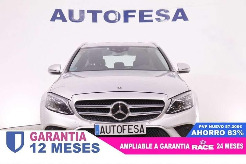 Usado Mercedes C220 194 CV (142 kW) 2019 Gris Familiar