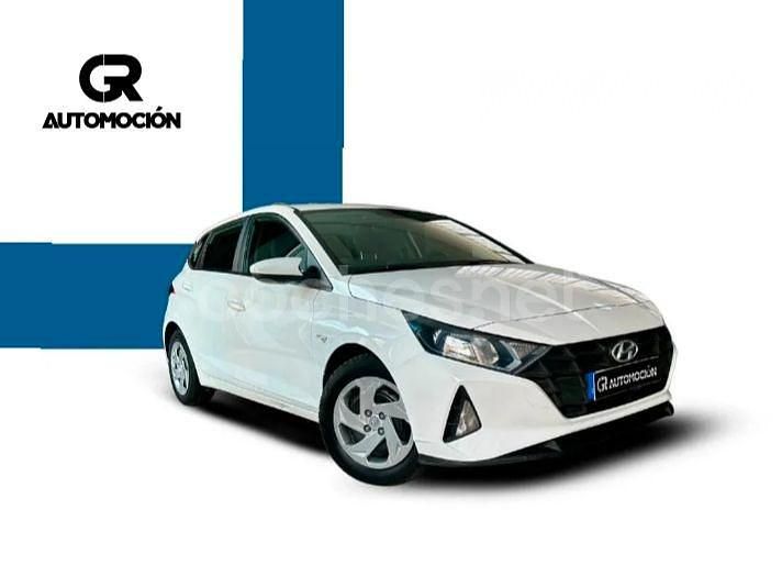 Blanco Usado 2021 Hyundai i20 Berlina | 10.990 € (Buen precio) - Imagen 1/4