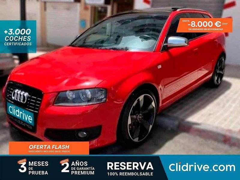 Rojo Usado 2006 Audi A3 Sportback Ambition Utilitario | 8390 € (Un poco caro) - Imagen 1/4