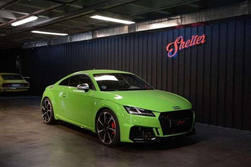 Usado Audi TT RS 400 CV (294 kW) 2019 Verde Coupe