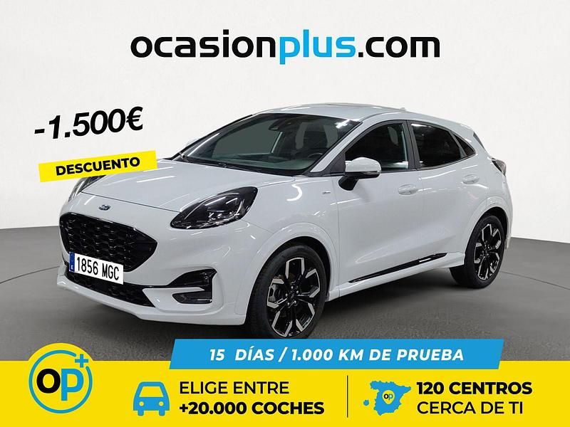 Blanco Usado 2023 Ford Puma ST-Line X SUV | 16.500 € (Precio justo) - Imagen 1/4
