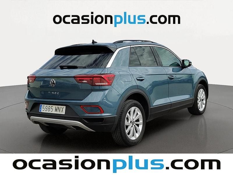 Usado VW T-Roc Life 150 CV (110 kW) 2024 Azul SUV