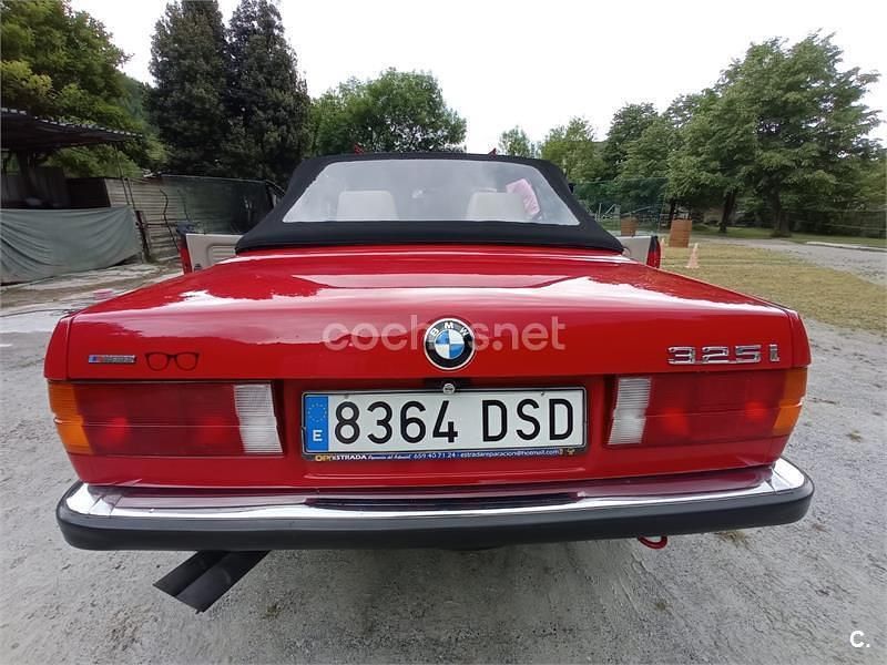 Usado BMW 325 170 CV (125 kW) 1987 Rojo Descapotable
