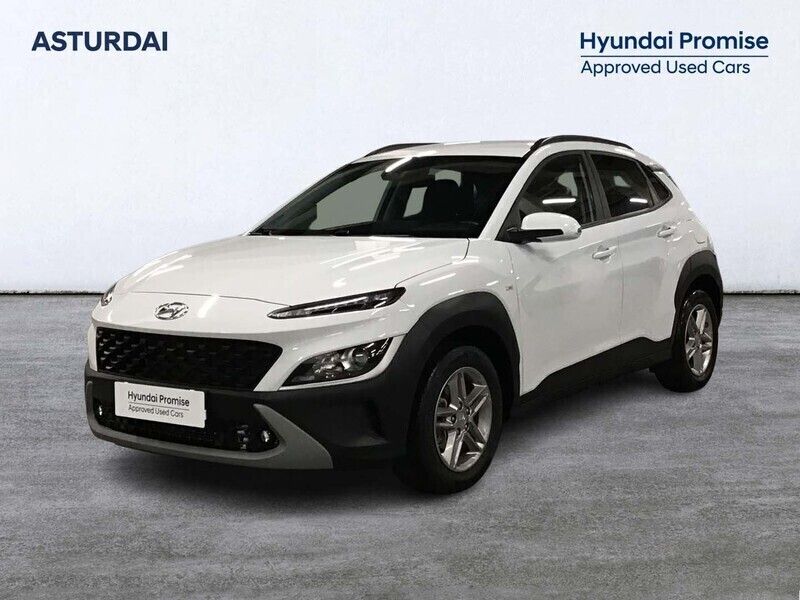 Blanco Usado 2021 Hyundai Kona SUV | 18.900 € (Un poco caro) - Imagen 1/4