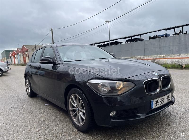 Usado BMW 116 Efficient Dynamics 116 CV (85 kW) 2013 Negro Utilitario