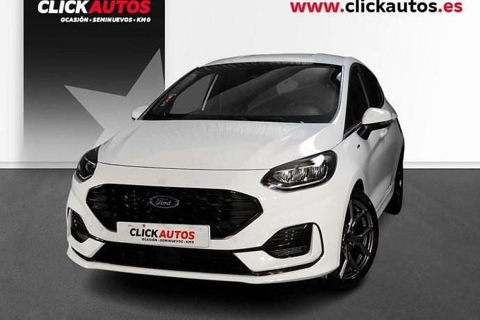 Blanco Usado 2022 Ford Fiesta ST-Line Utilitario | 13.900 € (Buen precio) - Imagen 1/4