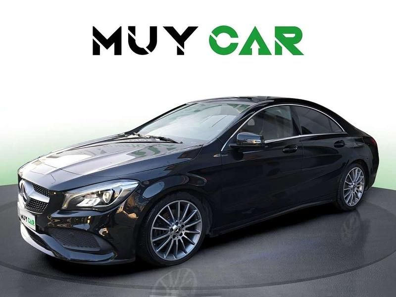 Usado Mercedes CLA220 177 CV (130 kW) 2018 Negro Berlina