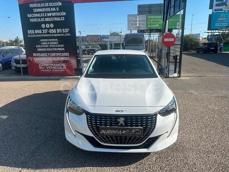 Usado Peugeot 208 Active 100 CV (73 kW) 2022 Blanco Utilitario