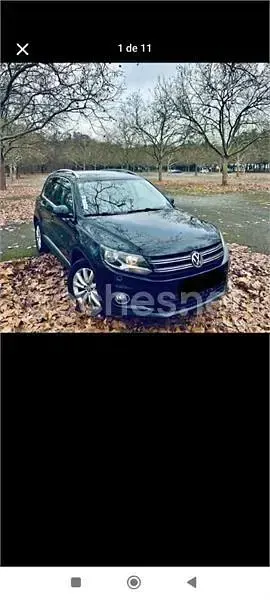 Usado VW Tiguan Sport 140 CV (102 kW) 2015 Negro SUV