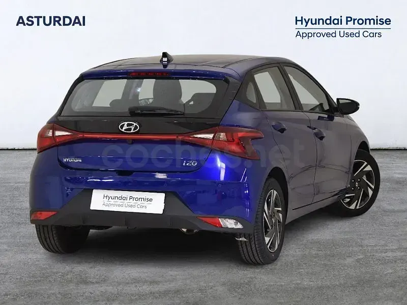 Usado Hyundai i20 84 CV (61 kW) 2022 Azul Utilitario