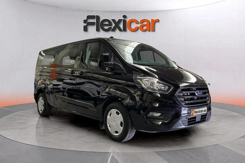 Negro Usado 2023 Ford Transit Custom Trend+ Monovolumen | 28.990 € (Precio justo) - Imagen 1/4