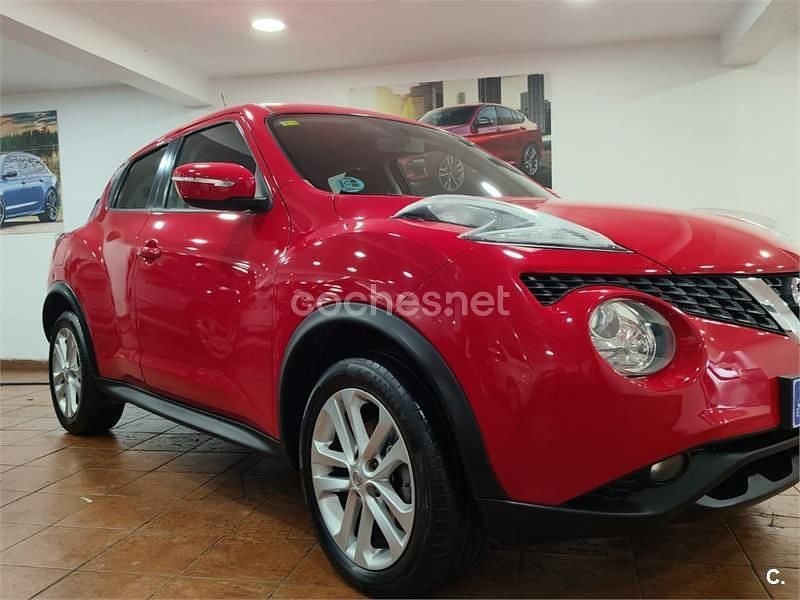 Usado Nissan Juke Tekna 115 CV (84 kW) 2016 Rojo SUV