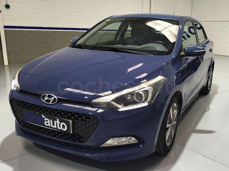 Brugt Hyundai i20 Style 100 HK (73 kW) 2016 Blå Sedan