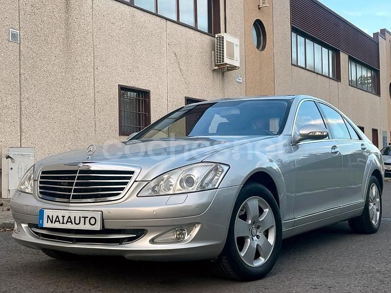 Gris / plata Usado 2008 Mercedes S500 Berlina | 10.500 € (Buen precio) - Imagen 1/4