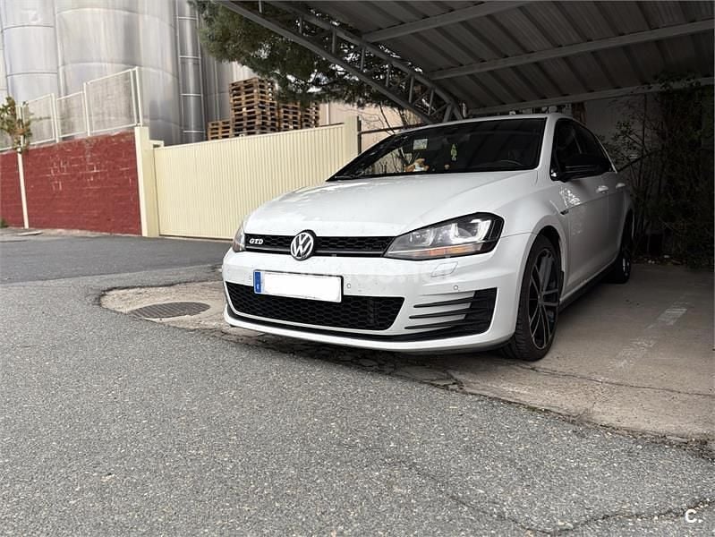 Usado VW Golf VII GTD 184 CV (135 kW) 2017 Blanco Berlina