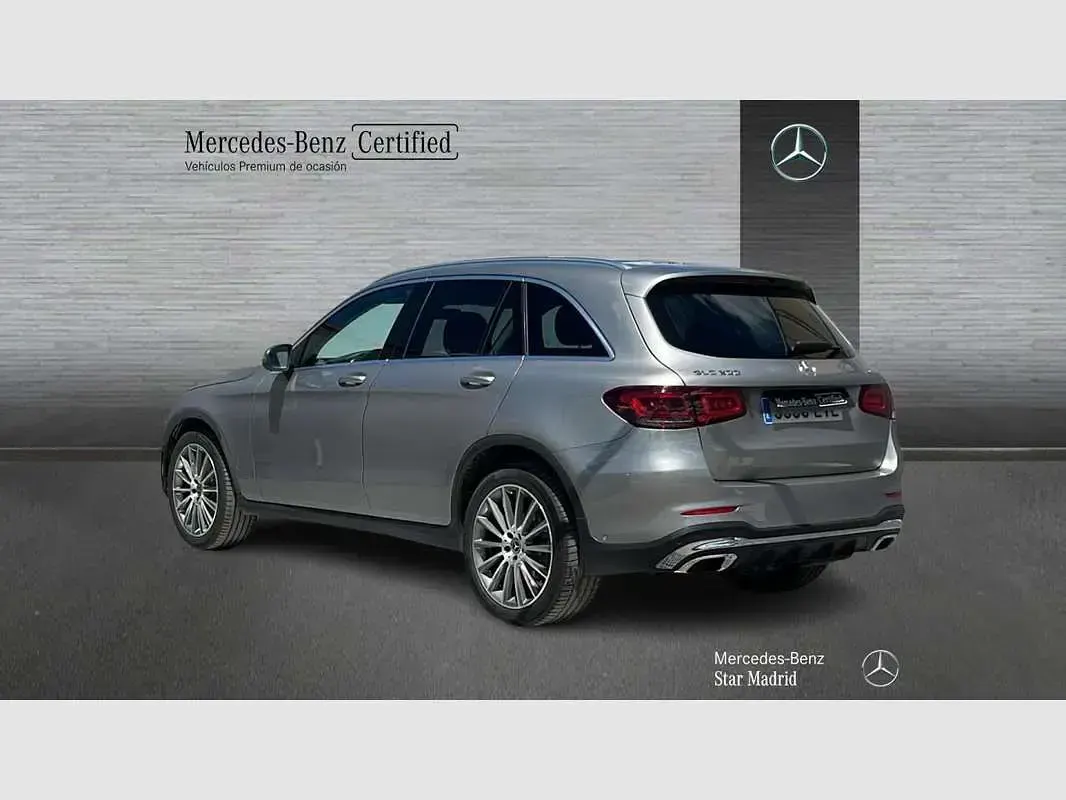 Brugt Mercedes GLC220 170 HK (125 kW) 2021 Sølv SUV