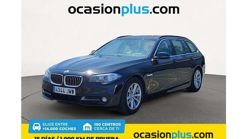 Negro Usado 2016 BMW 520 Familiar | 17.990 € (Precio justo) - Imagen 1/4