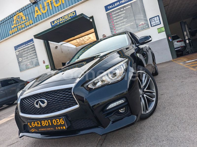 Negro Usado 2015 Infiniti Q50 Sport Tech Berlina | 17.500 € (Un poco caro) - Imagen 1/4