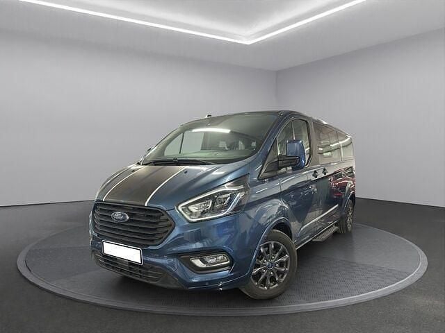 Azul Usado 2020 Ford Tourneo Custom Titanium Monovolumen | 36.999 € (Precio justo) - Imagen 1/4