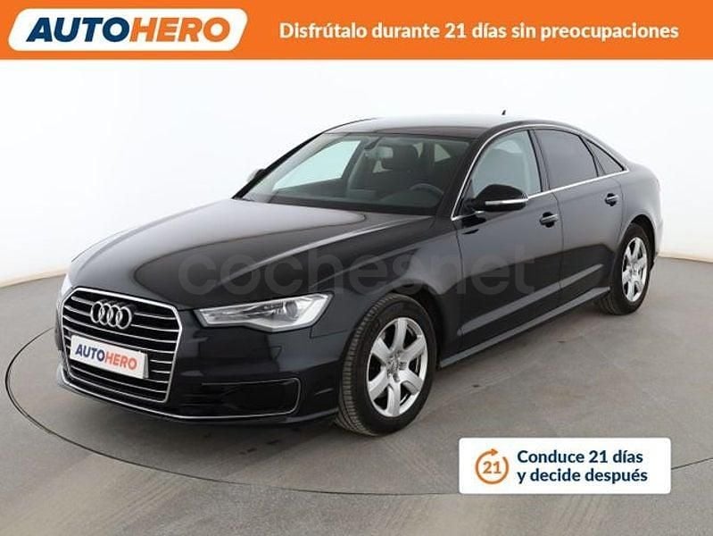 Usado Audi A6 190 CV (139 kW) 2015 Negro Berlina