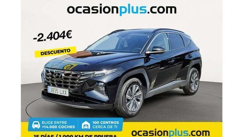 Negro Usado 2022 Hyundai Tucson SUV | 24.046 € (Precio justo) - Imagen 1/4